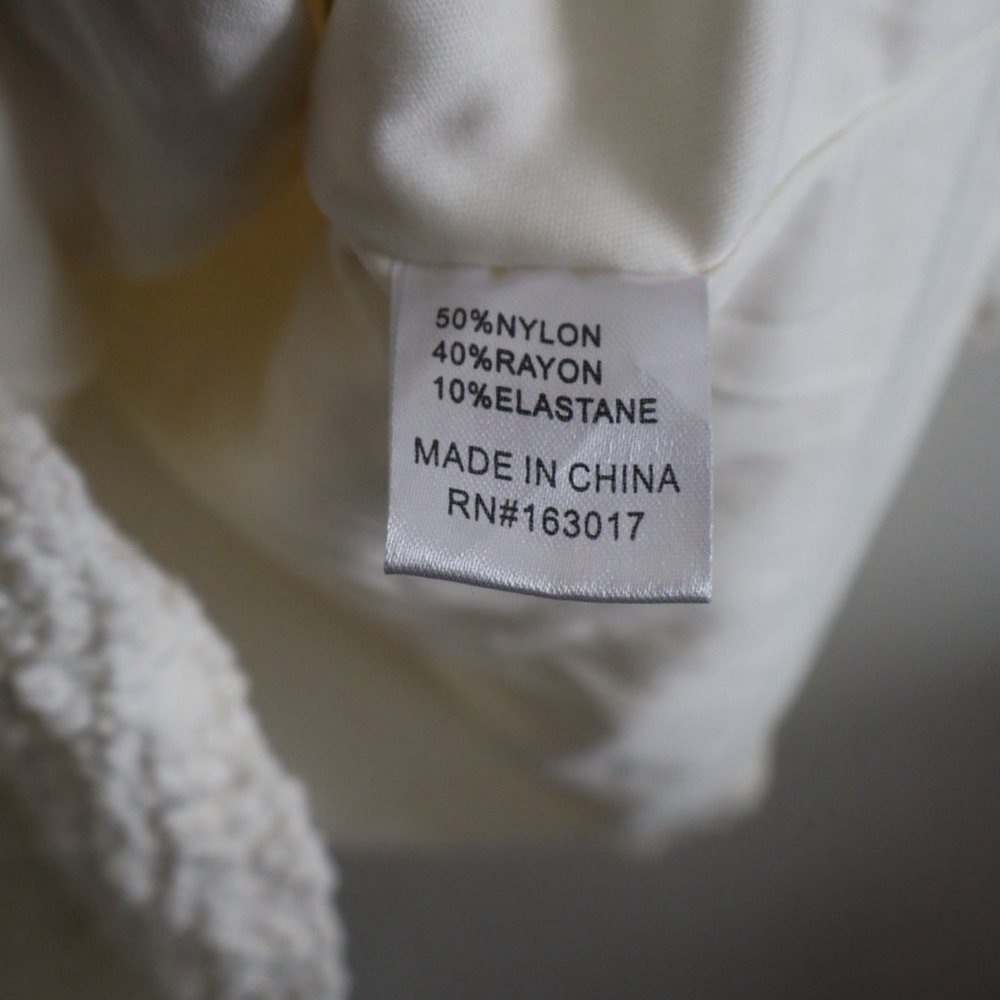 Princess Polly Ivory Textured Mini Dress - Picture 2 of 6